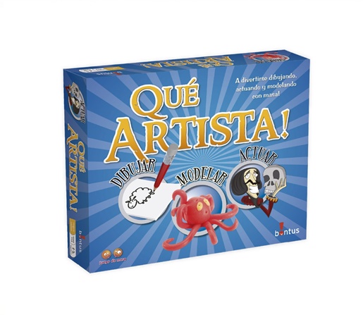JUEGO DE MESA BONTUS QUE ARTISTA!