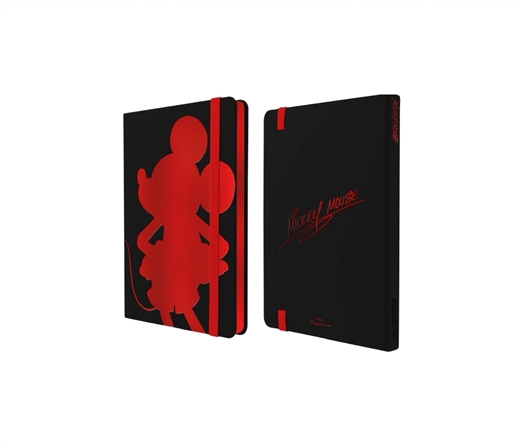 CUADERNO MOOVING NOTES T/D A5 MICKEY MOUSE 80H RAYADO