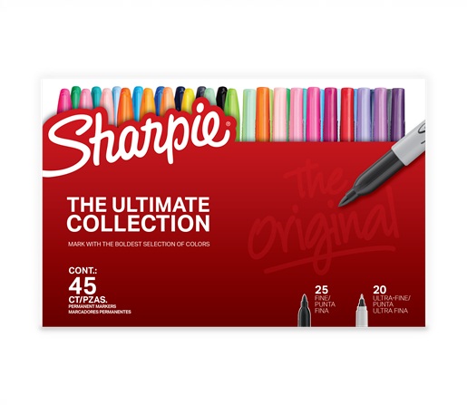 MARCADOR PERMANENTE SHARPIE 3.0 ULTIMATE COLLECTION CJ X45