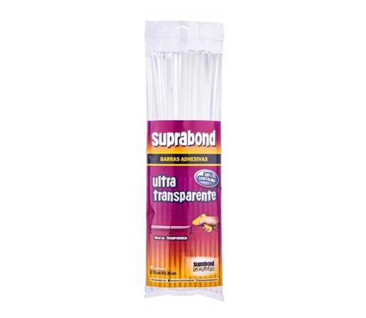 BARRA DE SILICONA SUPRABOND ULTRA TRANSPARENTE FINA PAQ X41