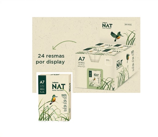 MINI RESMA LEDESMA NAT 75G A7 200H DISPLAY X24