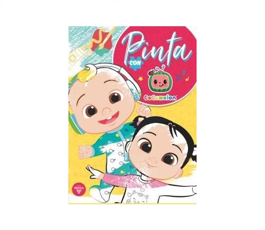 LIBRO PARA COLOREAR PINTA CON… COCOMELON
