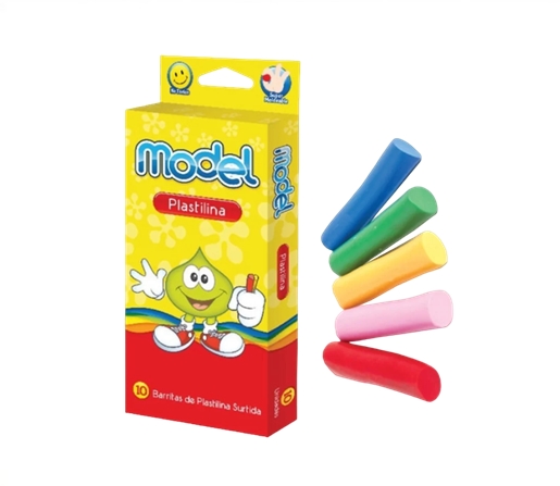 PLASTILINA MODEL 20G CJ X10