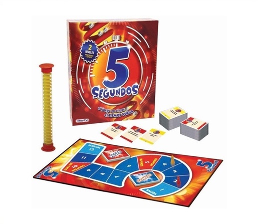 JUEGO DE MESA TOYCO 5 SEGUNDOS 2° EDICION