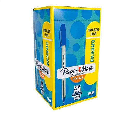 BOLIGRAFO PAPERMATE KILOMETRICO INKJOY 100 ST CJ X50