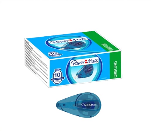 CORRECTOR EN CINTA PAPERMATE 6MT CJ X10