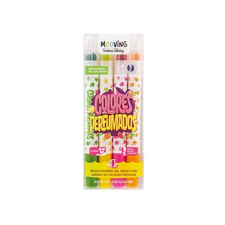 RESALTADOR COLORING GEL EST X4