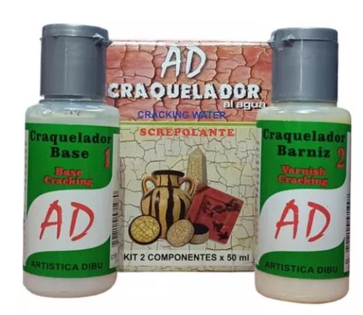 CRAQUELADOR AD KIT 2 COMPONENTES 50ML