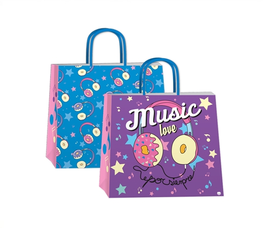 BOLSA EKOPACK 32X30 FANTASIA MUSIC POP