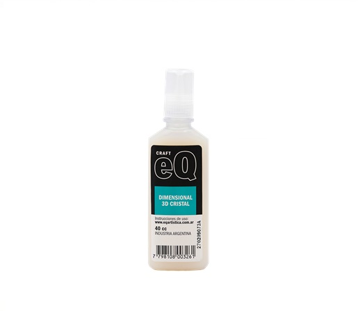 DIMENSIONAL 3D EQ ARTE 40CC CRISTAL