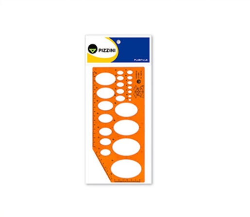 PLANTILLA PIZZINI CIRCULOS EN ISOMETRIA BOLSA X1