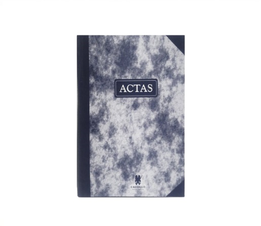 LIBRO DE ACTAS CAUDILLO CORONA 2 MANOS