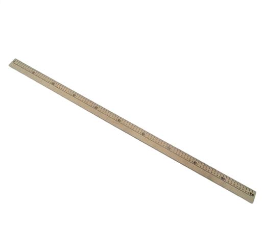 REGLA DE MADERA RHA MATRIZ LUSTRADA 100CM