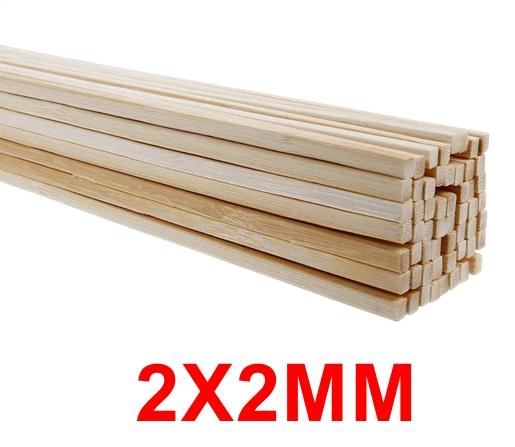 VARILLA DE MADERA BALSA AERO STAR 2X2MM