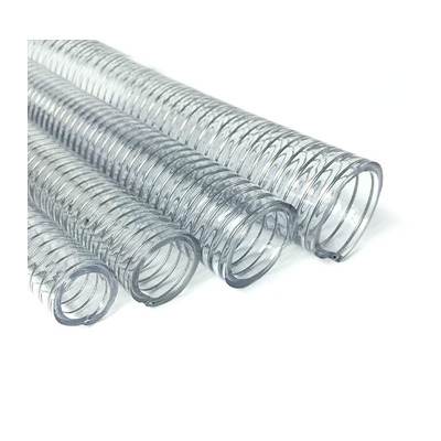 ESPIRAL P/ANILLAR BINDERPLUS PVC OFICIO TRANSPARENTE 17 MM 100H X 50