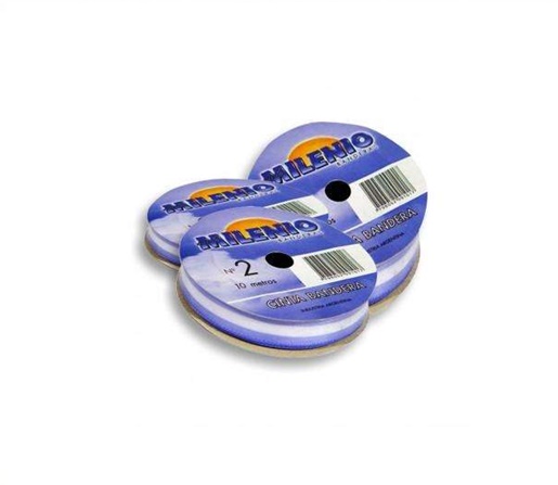 CINTA BANDERA MILENIO N°9 40MM X 10MTS