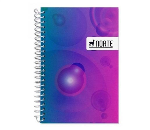 LIBRETA C/ESPIRAL NORTE 7070 S/INDICE 15.5 X 10.5 70H