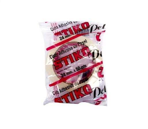 CINTA DE PAPEL STIKO 24X50