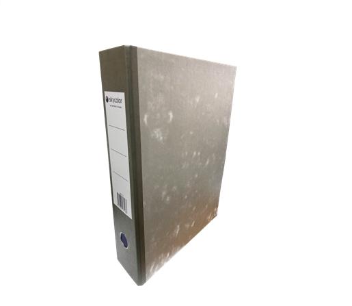 BIBLIORATO CARTON GRIS SKYCOLOR OFICIO P/ARMAR BULTO X50