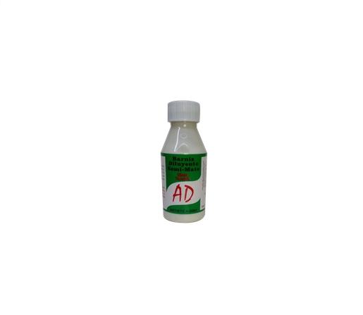 BARNIZ Y DILUYENTE AL AGUA AD SEMI MATE 100ML