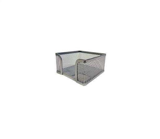 PORTATACO 9X9 METAL MESH PLATA