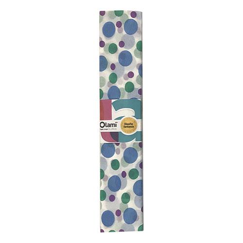 PAPEL CREPE OLAMI FANTASIA PAQ X10 CIRCULOS