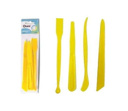 ESTECA OLAMI PLASTICA BL X4