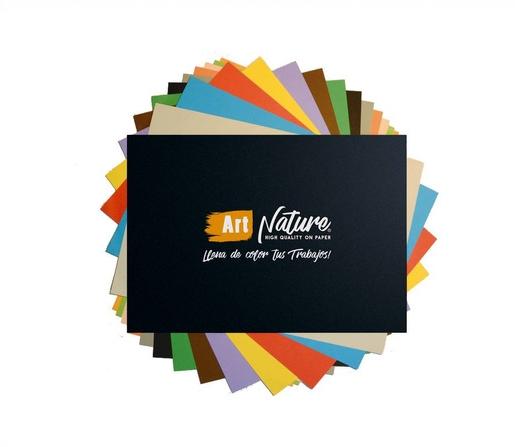 CARTULINA ART NATURE METAL A4 120G 10H