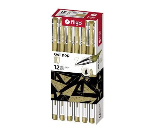BOLIGRAFO ROLLER FILGO GEL POP 1.0 CJ X12
