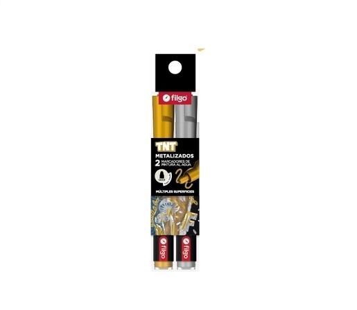 MARCADOR FILGO TNT 3.0 METALIZADO EST X2