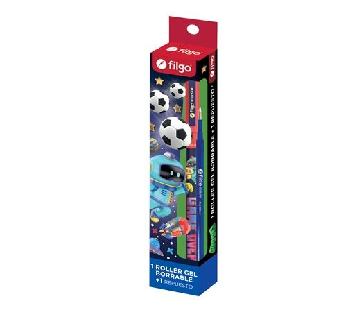 BOLIGRAFO ROLLER GEL FILGO BORRAX SE BL X1 FANTASIA II BOY + REP