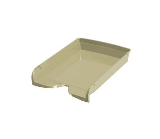 BANDEJA PAPELERA PIZZINI A4 1 PISO AUTOAPILABLE BEIGE