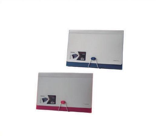 CLASIFICADOR 12 DIVISIONES LAMA CHEQUE COMBINADO BLANCO/FUCSIA