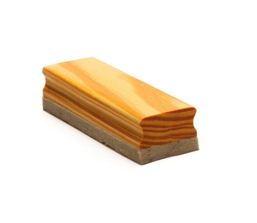 BORRADOR DE MADERA MARTIZ CHICO 2.9X3.4X10 P/PIZARRON LUSTRADO