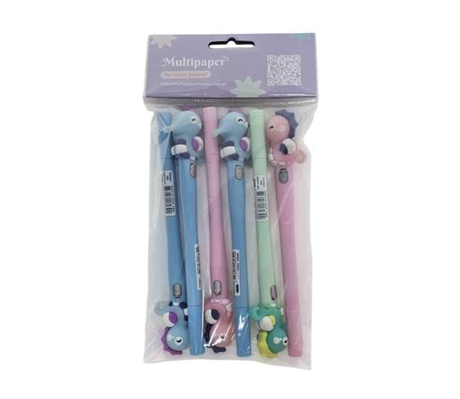 BOLIGRAFO CON LED SEA HORSE BL X6