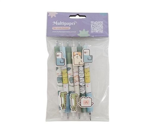 BOLIGRAFO RT BIG PATCH ANIMALS BL X6