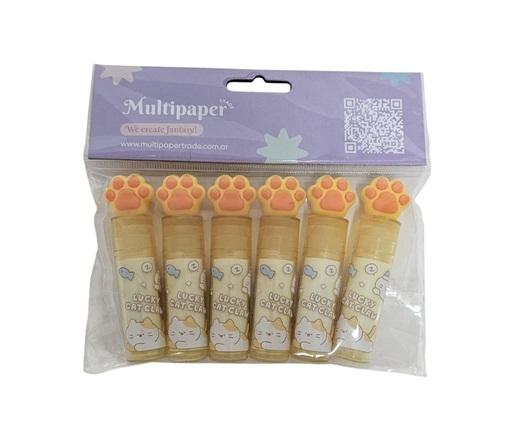 GOMA DE BORRAR LAPIZ LABIAL HUELLAS BL X6