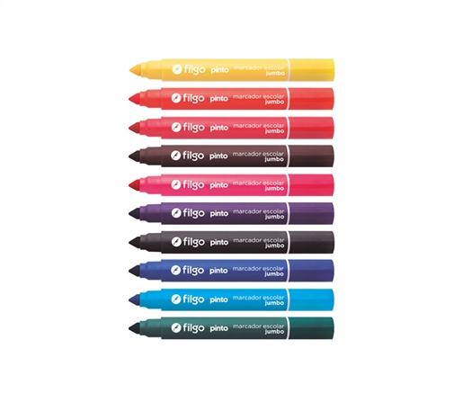 MARCADOR FILGO PINTO JUMBO CJ X12
