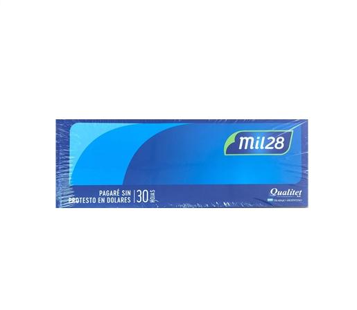 PAGARE SIN PROTESTO EN DOLARES MIL28 X30
