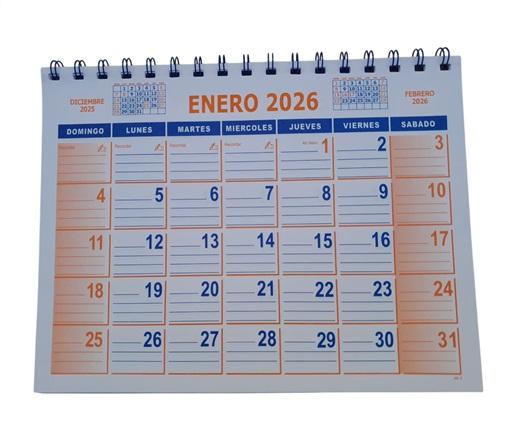 ALMANAQUE C/ESPIRAL G.SOLER 2026 22X17 APAISADO
