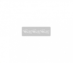 STENCIL EQ ARTE 4.5X24CM GUARDA CON ESTILO