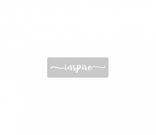 STENCIL EQ ARTE 4.5X24CM INSPIRE
