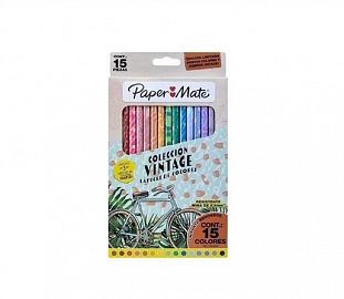 LAPIZ DE COLOR PAPERMATE 3MM VINTAGE CJ X15