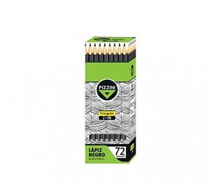 LAPIZ DE GRAFITO PIZZINI TRIANGULAR HB CJ X72