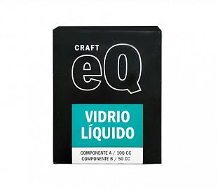 VIDRIO LIQUIDO EQ ARTE 2 COMPONENTES 150CC