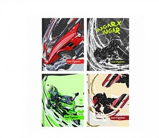 CUADERNO T/D TRIUNFANTE 123 19X24 48H RAYADO GAMER URBANO