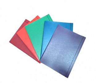 CARPETA PRESPAN 3 SOLAPAS C/ELASTICO FIBRACAP 35X50 COLOR