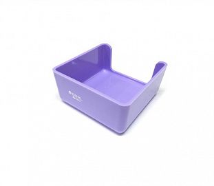 PORTA TACO PIZZINI 9X9 PASTEL VIOLETA