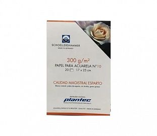 BLOCK P/ACUARELA SCHOELLERSHAMMER 17X25 300G 20H