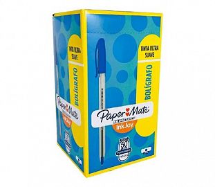 BOLIGRAFO PAPERMATE KILOMETRICO INKJOY 100 ST CJ X50